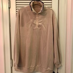 NWOT Half Zip Loose Sweatshirt